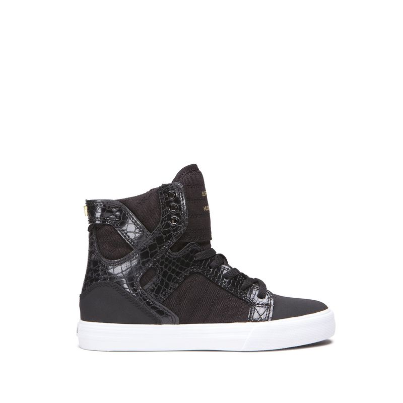 Supra Skytop High Top Schuhe Kinder - Schwarz CFX11009